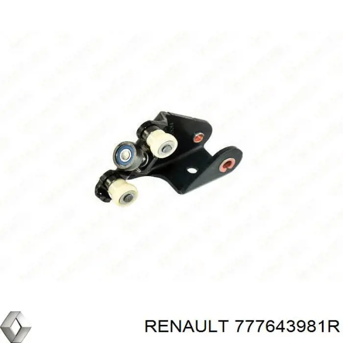 Ролик двери боковой/сдвижной, правый центральный Renault (RVI) 777643981R цена, от 28.78 USD
