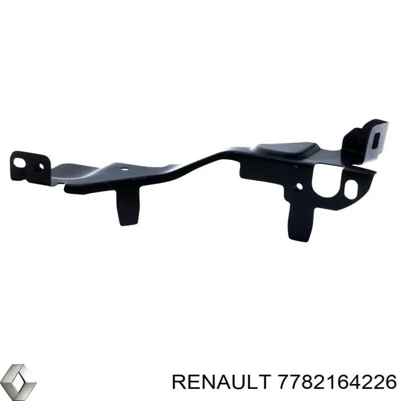 7782164226 Renault (RVI) suporte esquerdo do radiador (painel de montagem de fixação das luzes)