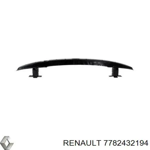 7782432194 Renault (RVI) reforçador do pára-choque dianteiro
