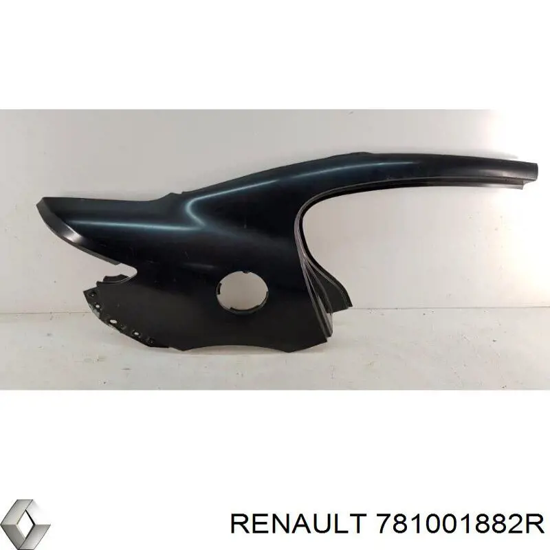 Pára-lama traseiro direito para Renault Fluence (L3)