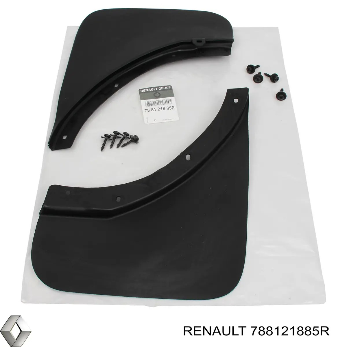Брызговики задние, комплект Renault (RVI) 788121885R цена, от 47.46 USD