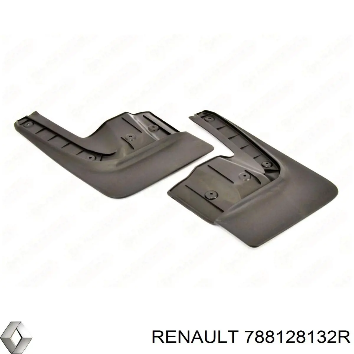  Брызговики задние, комплект Renault Trafic 3