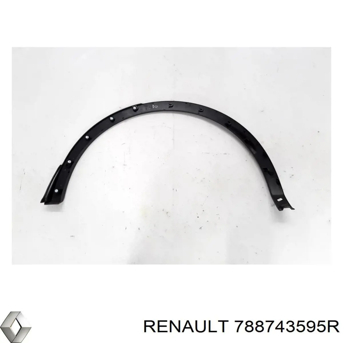 Расширитель (накладка) арки заднего крыла правый 788743595R Renault (RVI)