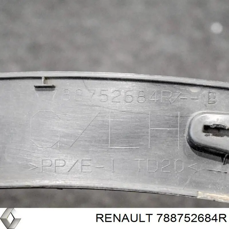 788752684R Renault (RVI) Расширитель (накладка) арки заднего крыла левый