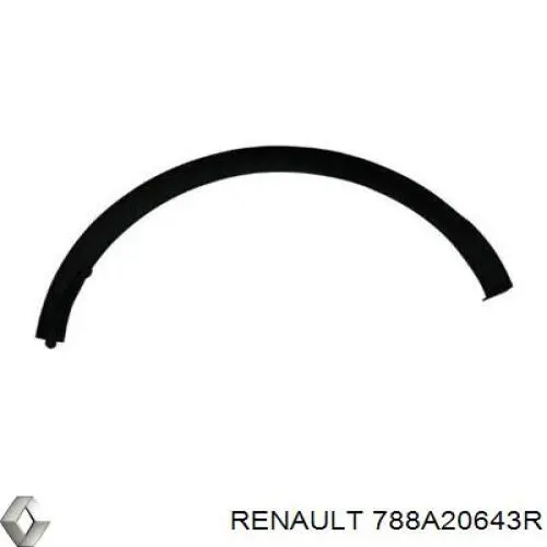 788A20643R Renault (RVI) Расширитель заднего крыла, правый