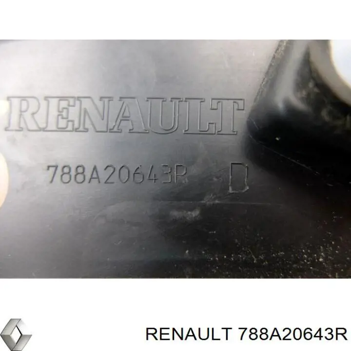 Молдинг арки колеса заднего, правый Renault (RVI) 788A20643R цена, от 36.07 USD