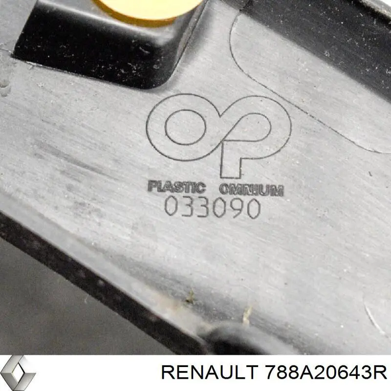 788A20643R Renault (RVI) Расширитель заднего крыла, правый