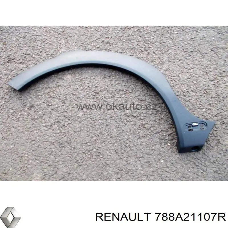 788A21107R Renault (RVI) Расширитель (накладка) арки заднего крыла левый