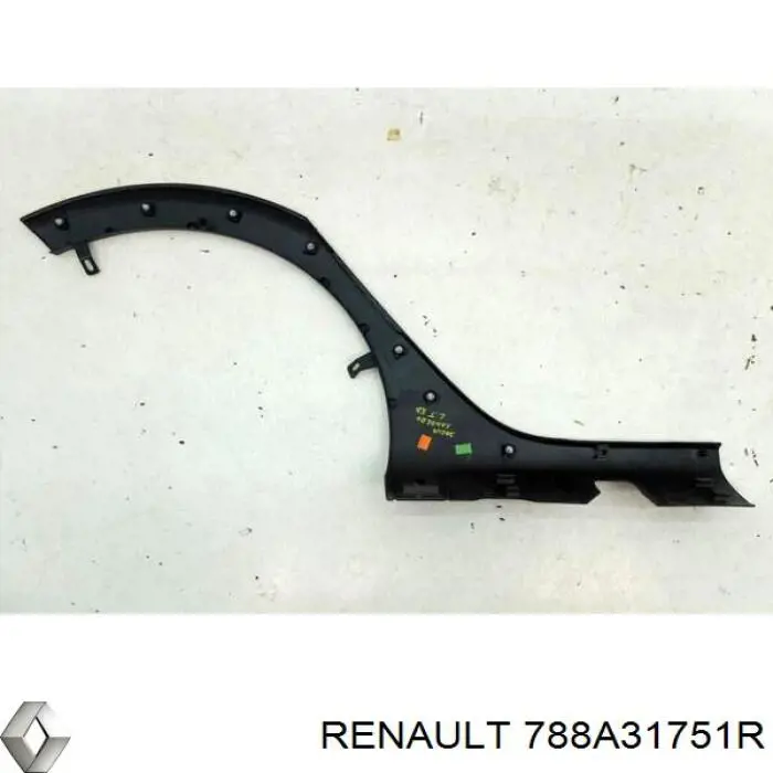 Молдинг арки колеса заднего, левый Renault (RVI) 788A31751R цена, от 38.85 USD