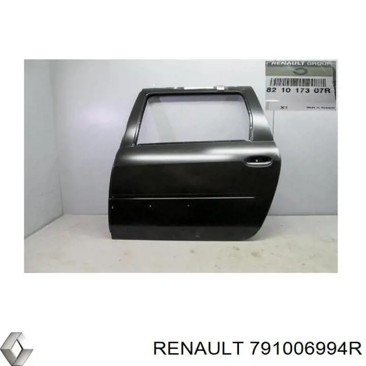 Painel traseiro da seção de bagagem para Renault SANDERO 