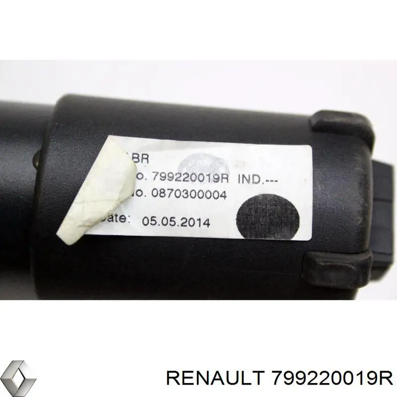 799220019R Renault (RVI) шторка багажного отсека