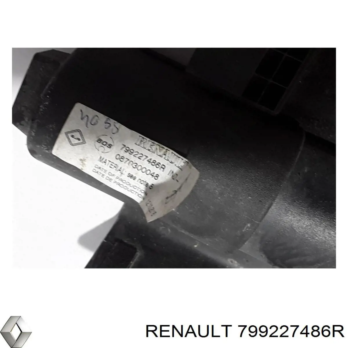 Шторка багажного отсека 799227486R Renault (RVI)