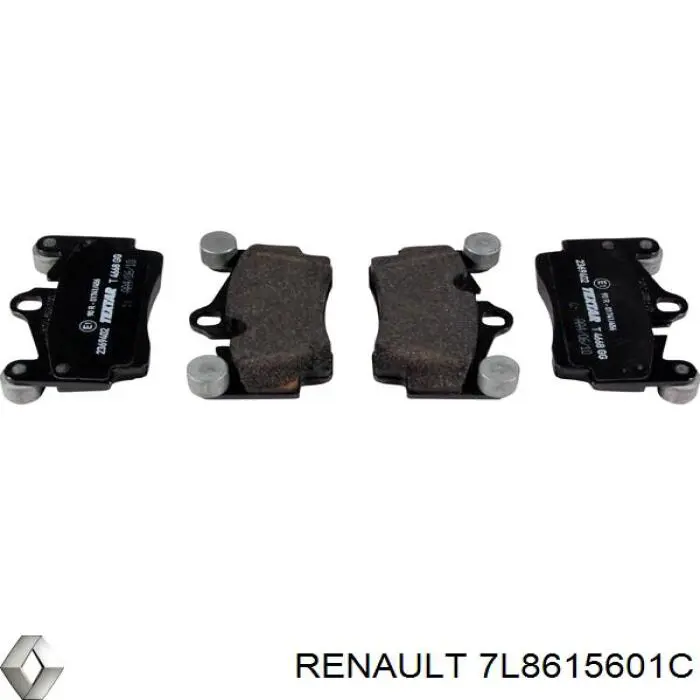 Купить 7L8615601C Renault (RVI) Диск тормозной задний