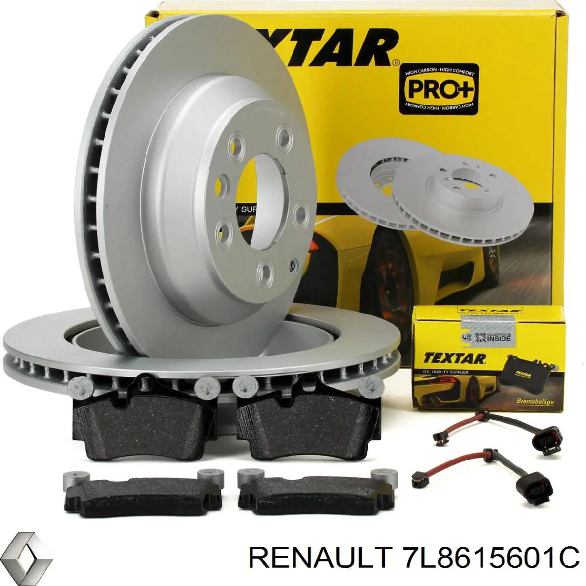 Задний тормозной диск Renault (RVI) 7L8615601C цена, от 75.28 USD