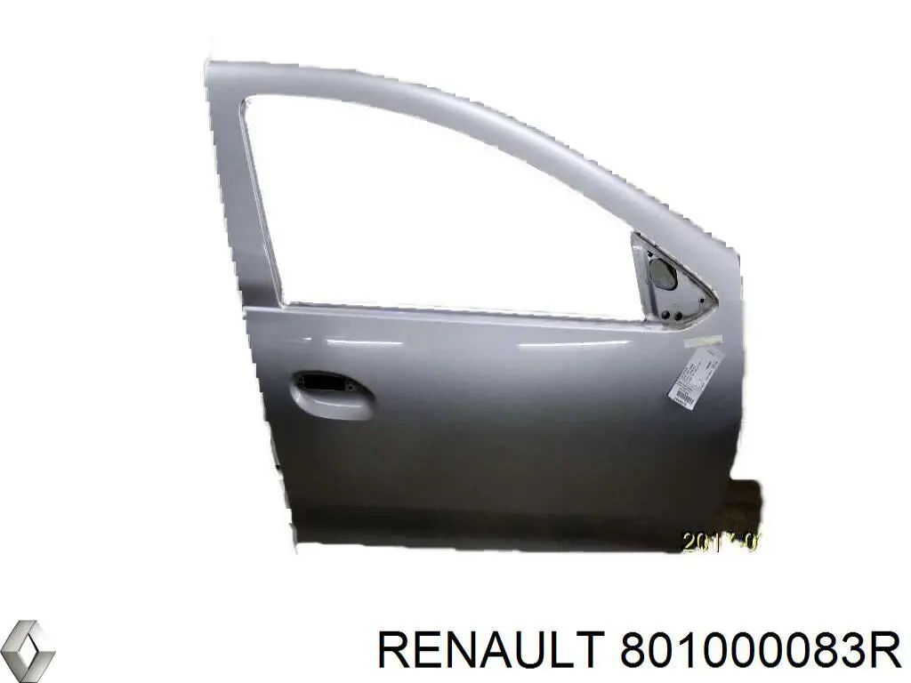 801000083R Renault (RVI) porta dianteira direita