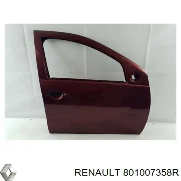 Пассажирская передняя дверь Renault (RVI) 801005340R