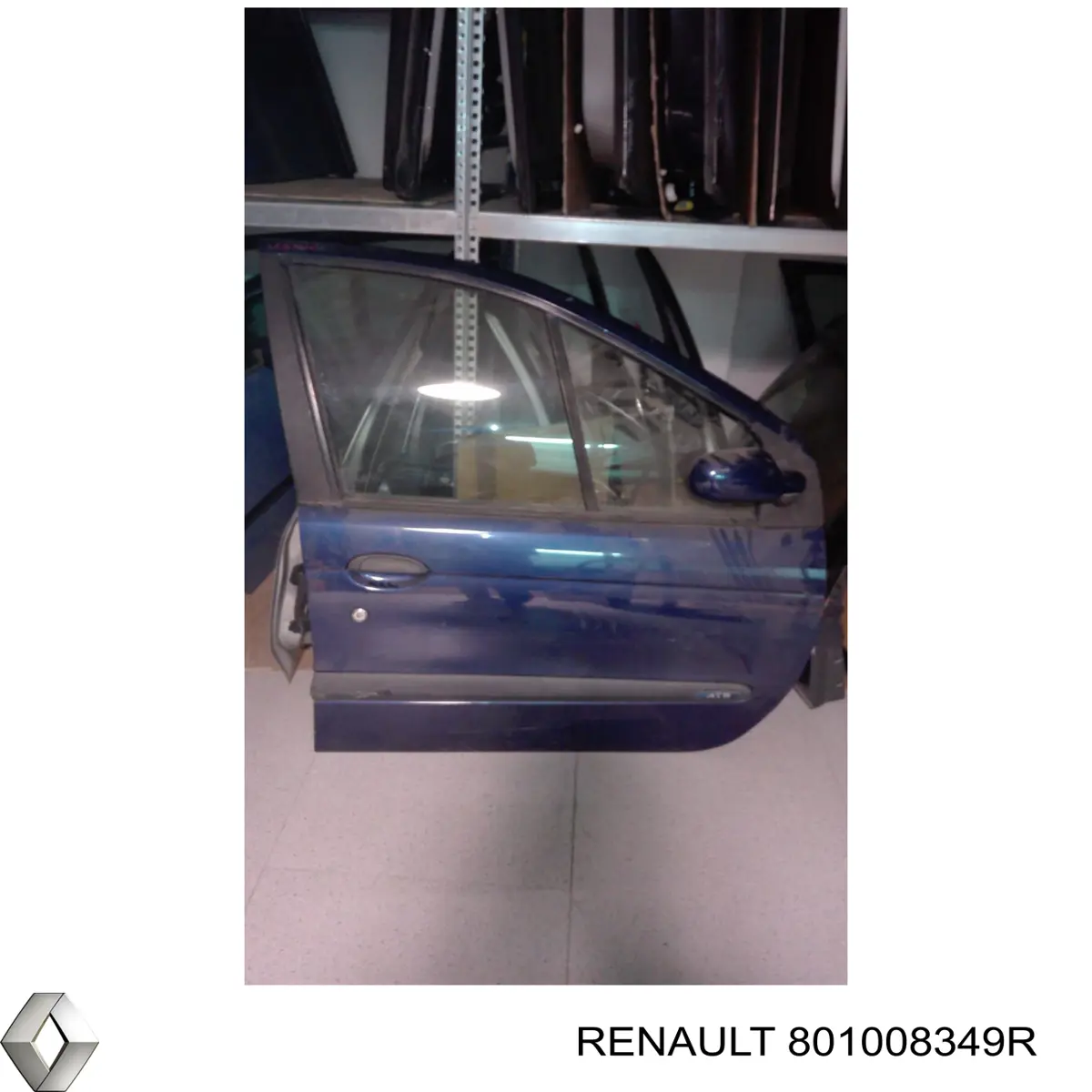 Передняя правая дверь Рено Сценик 3 (Renault Scenic)