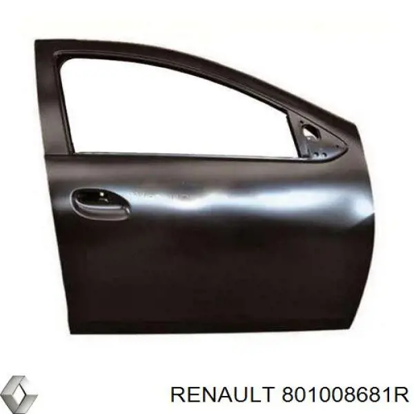 801002183R Renault (RVI) porta dianteira direita