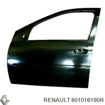 Дверь передняя левая 801016190R Renault (RVI)