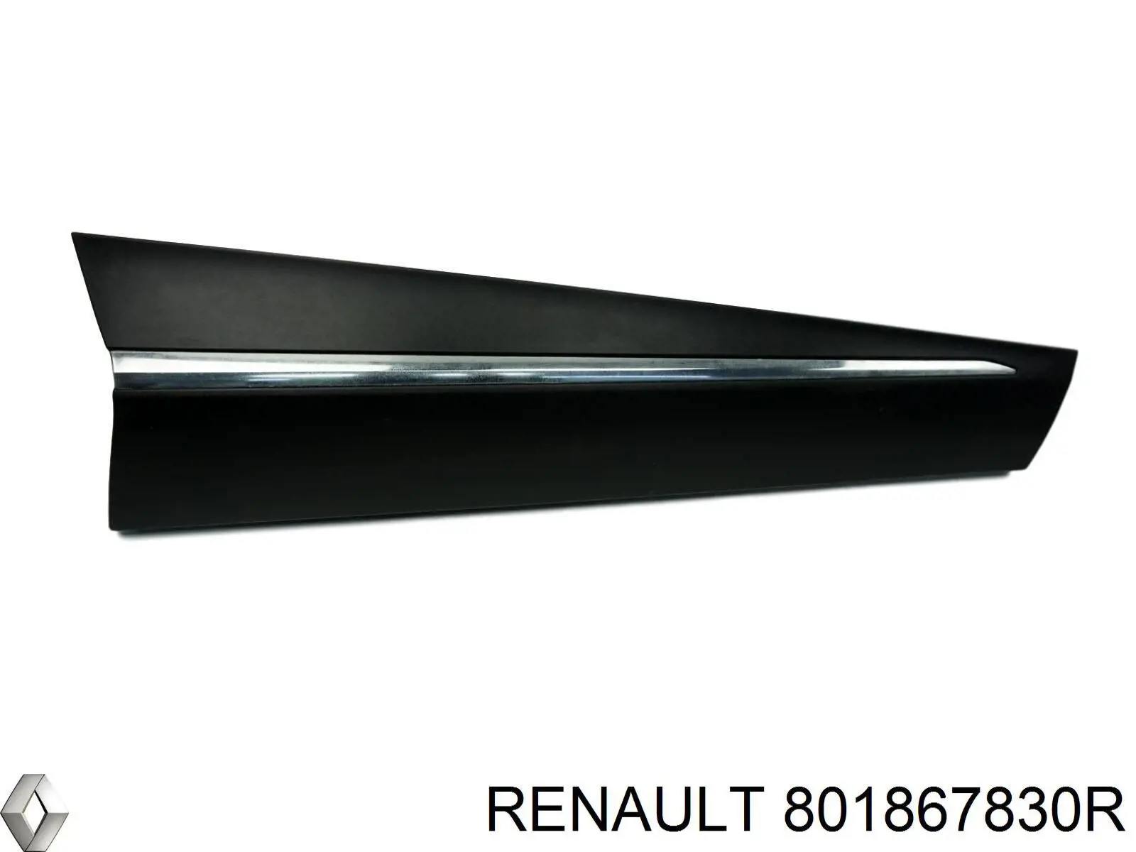 Накладка двери передней правой Renault (RVI) 801866890R цена, от 20.27 USD