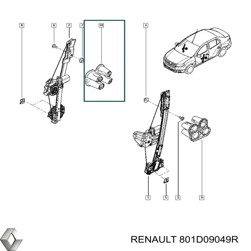  801D09049R Renault (RVI)