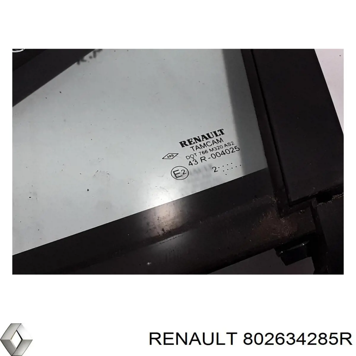 Купить 802634285R Renault (RVI) Окно надставки двери передней