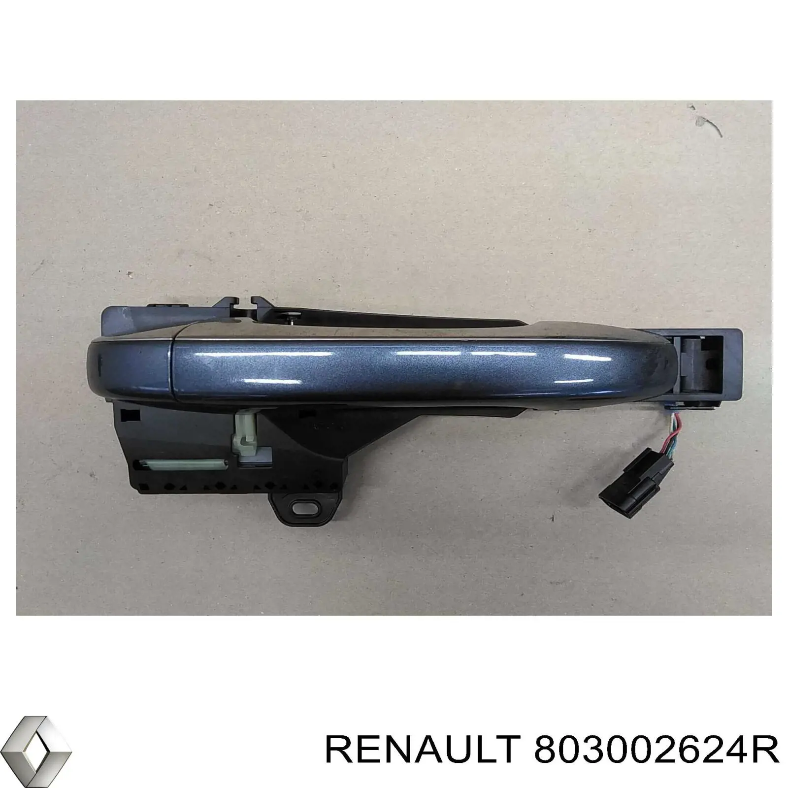 Стекло двери передней правой 803002624R Renault (RVI)