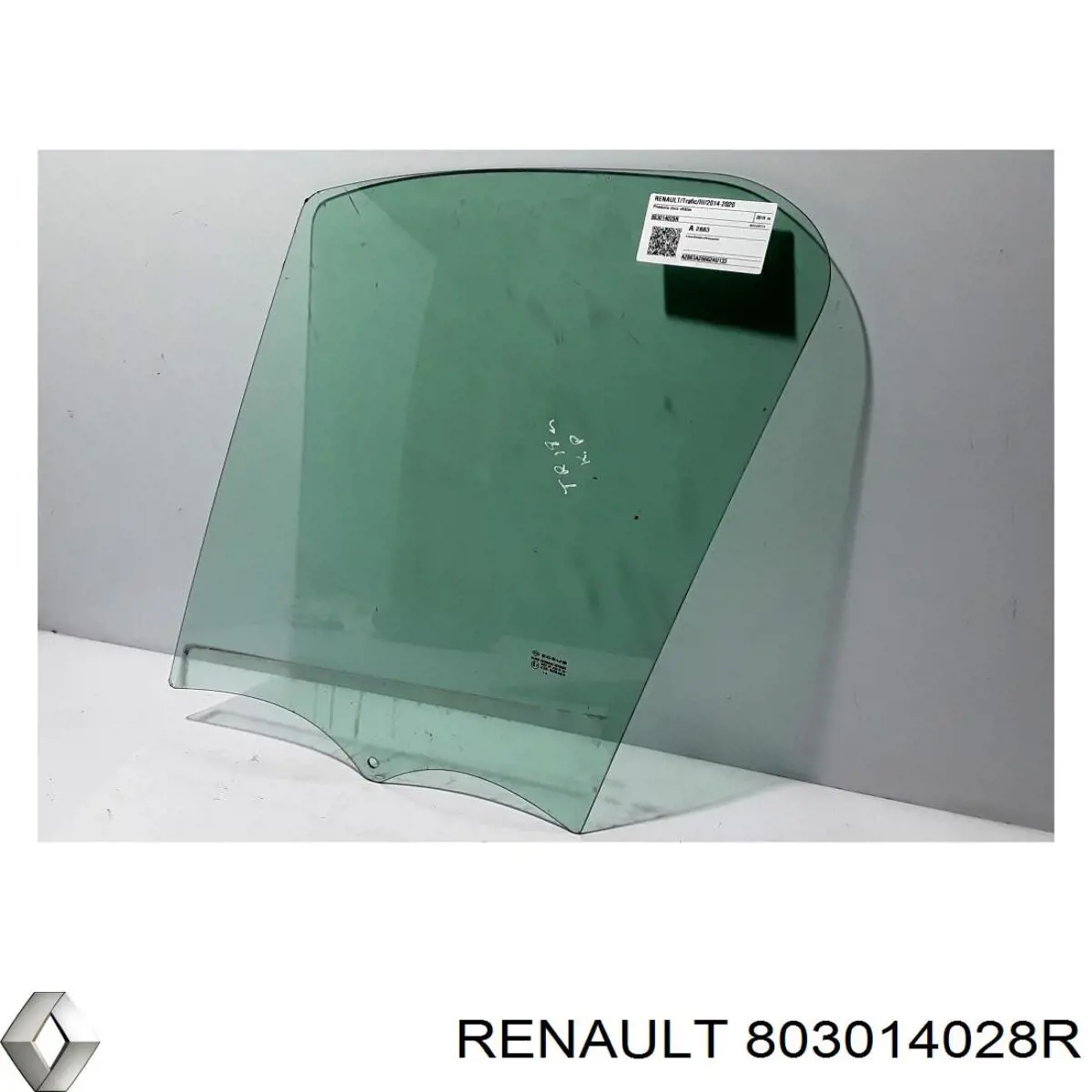 Купить 803014028R Renault (RVI) Стекло передней двери, левой