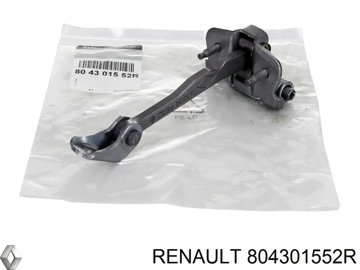 Ограничитель открывания двери, передний Renault (RVI) 804301552R цена, от 22.55 USD
