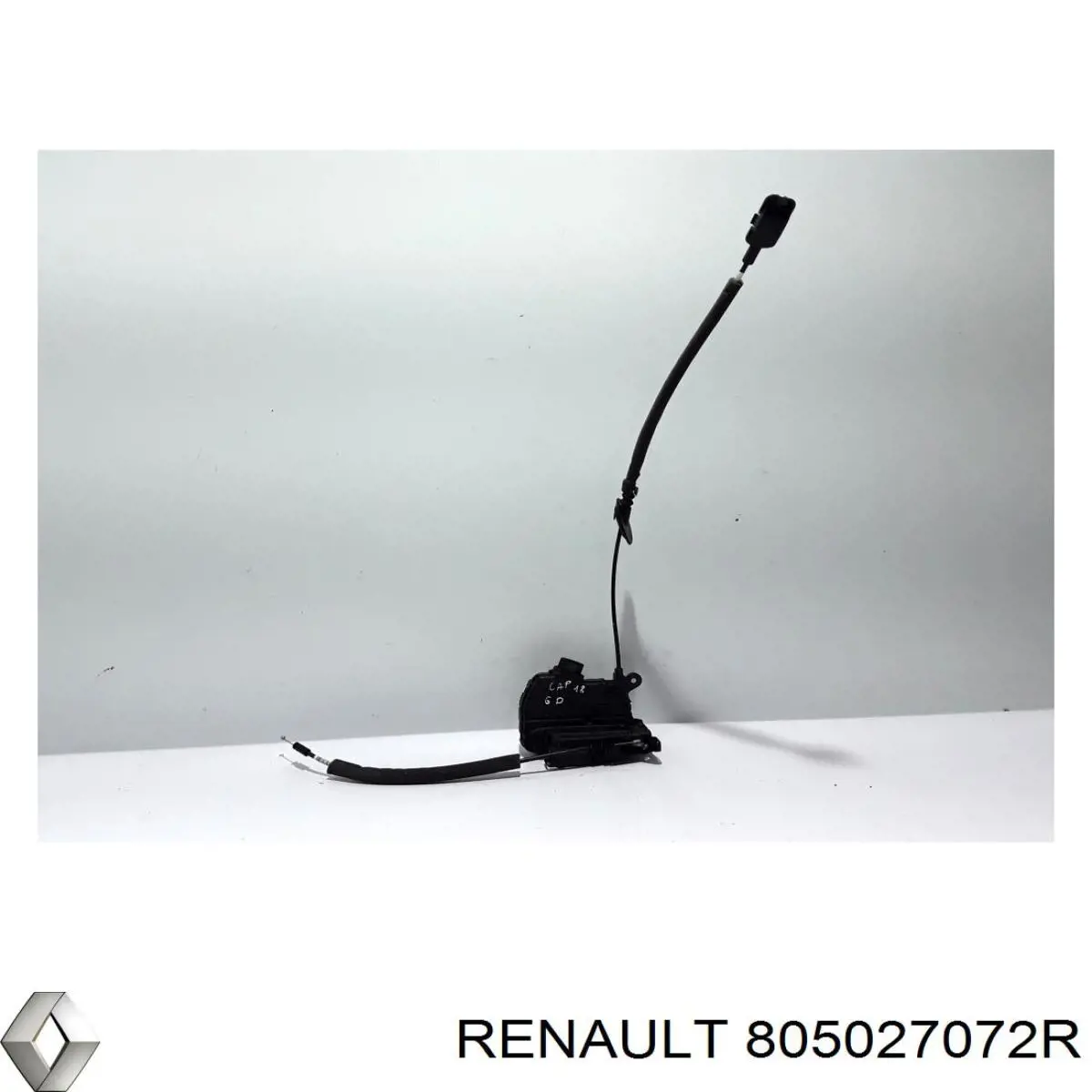 Cerradura de puerta trasera derecha 805027072R Renault (RVI)
