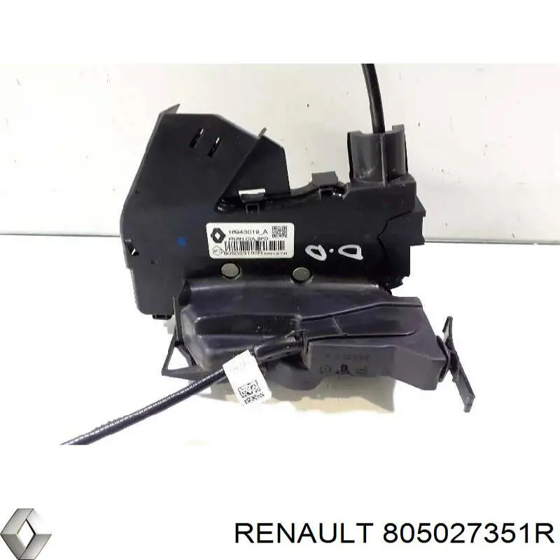  Замок передней правой двери Renault Megane 4