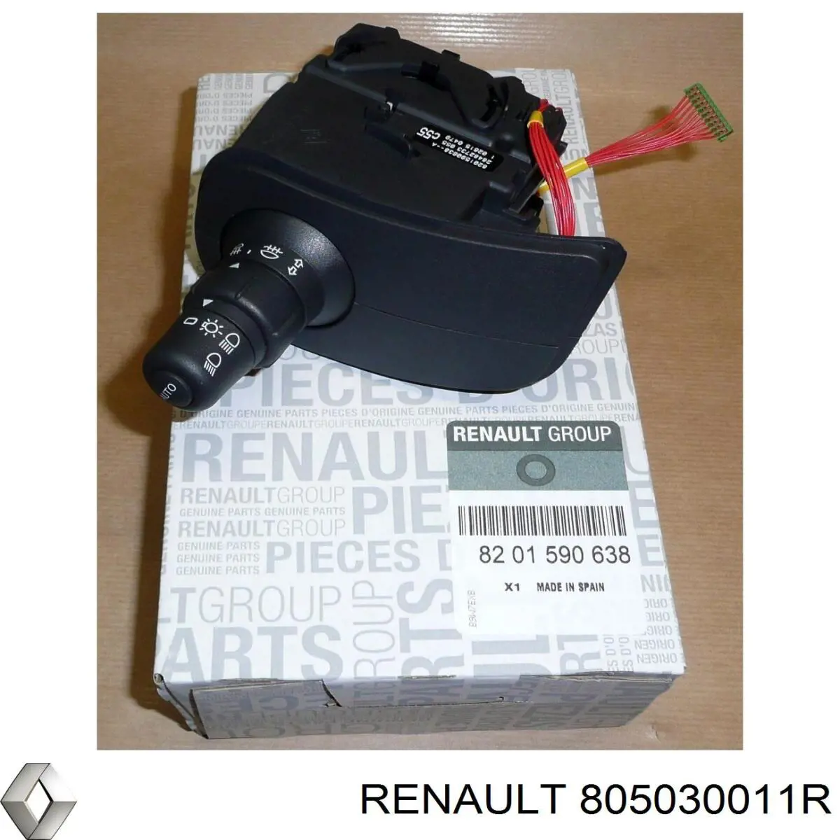 Замок передней левой двери Renault (RVI) 805030011R