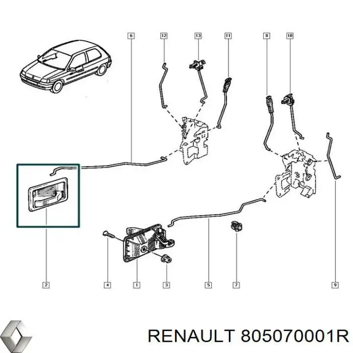 805070001R Renault (RVI) 