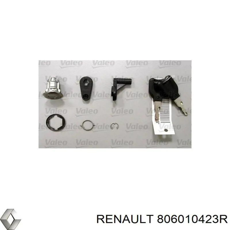 Купить 806010423R Renault (RVI) Личинка замка двери передней