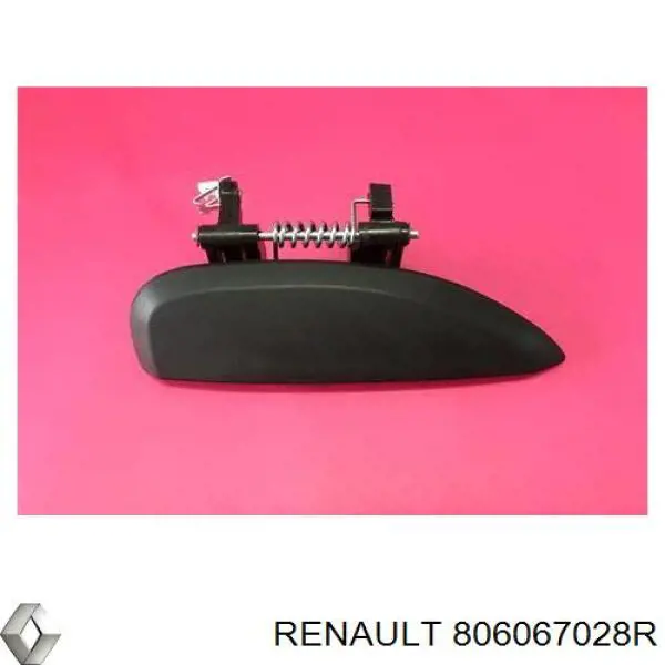 Ручка двери правой наружная передняя/задняя Renault (RVI) 806067028R