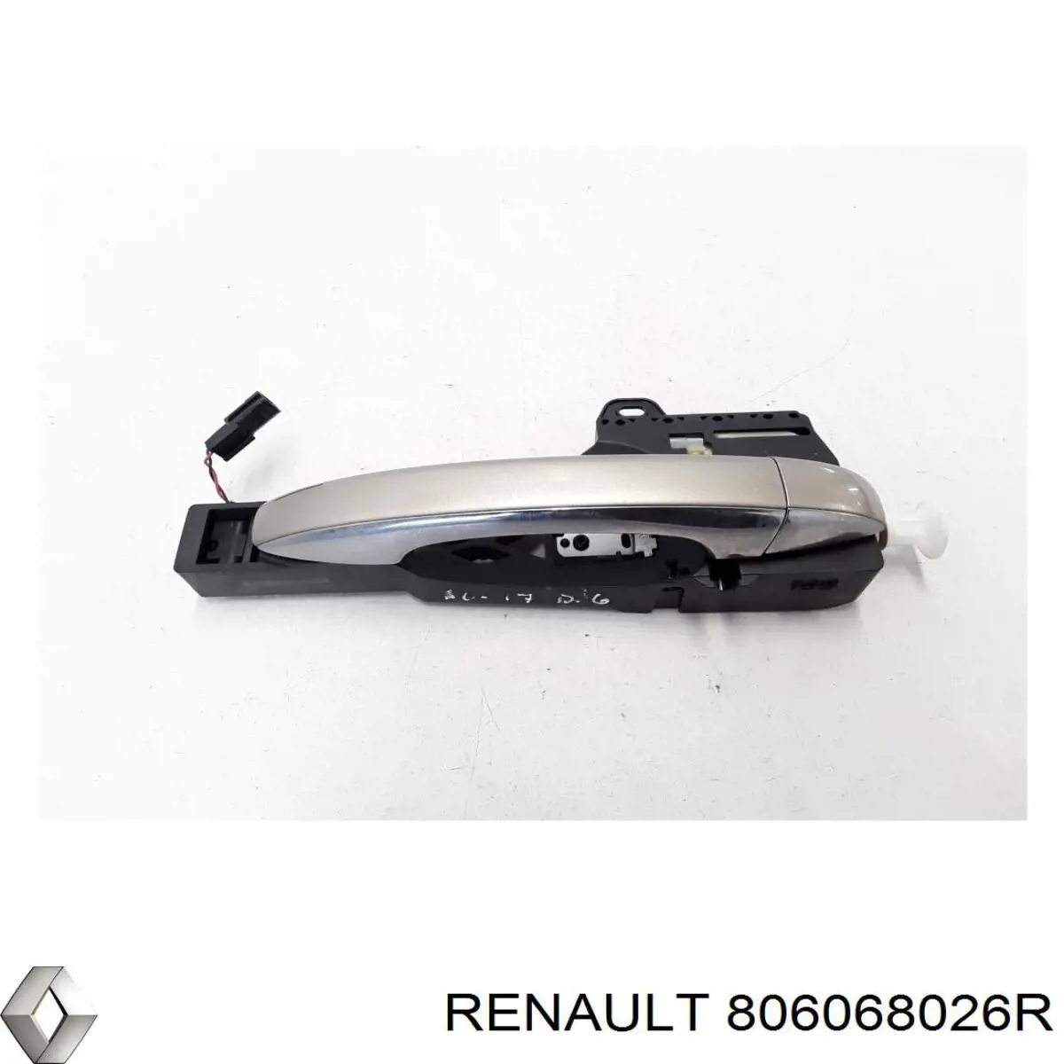 Держатель наружной ручки двери правых дверей Renault (RVI) 806068026R цена, от 25.37 USD