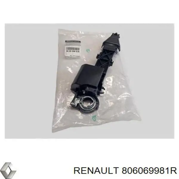 Держатель наружной ручки задней распашной двери, правой Renault (RVI) 806069981R