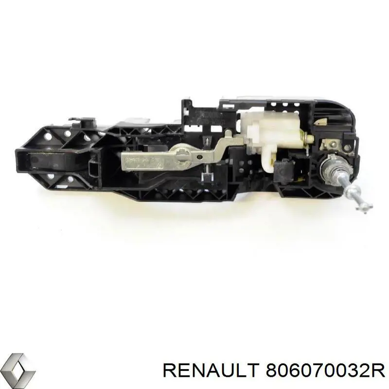 Suporte de maçaneta externa da porta traseira esquerda para Renault Fluence (L3)