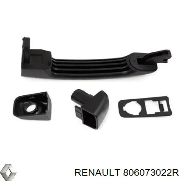 Ручка двери передней наружная 806073022R Renault (RVI)