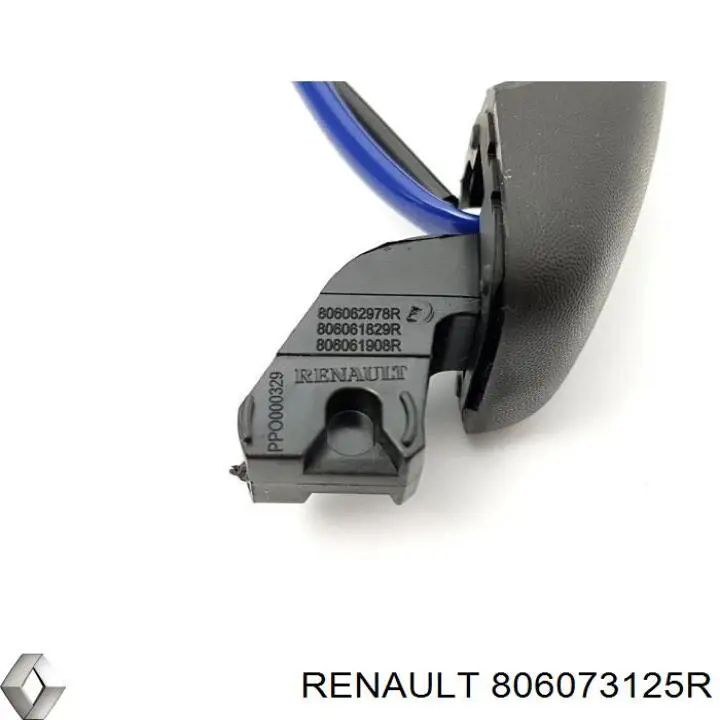 Ручка двери передней наружная левая на Renault Master III 