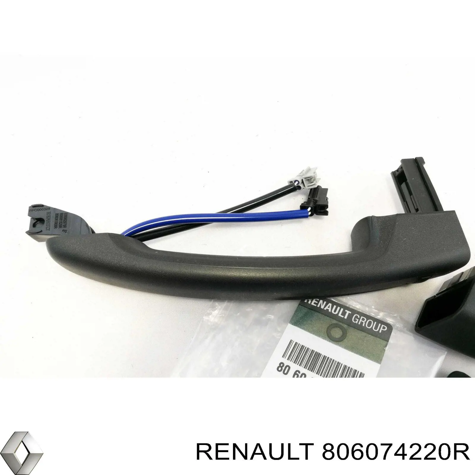 Ручка двери передней наружная левая Renault (RVI) 806074220R цена, от 66.69 USD