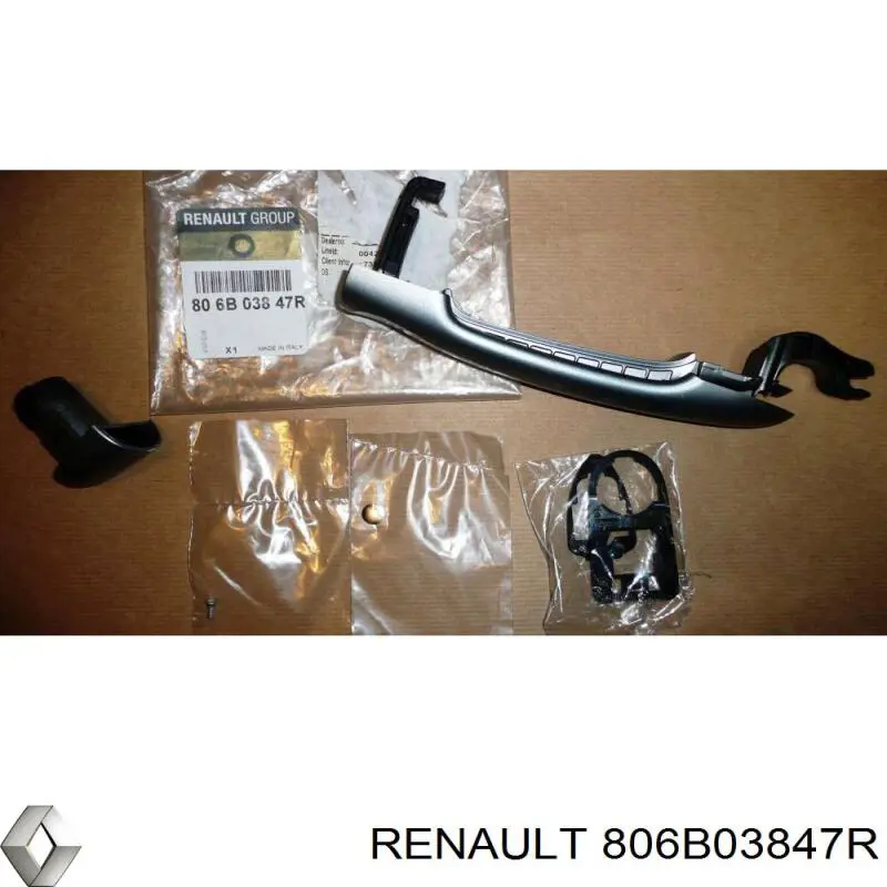 Купить 806B03847R Renault (RVI) Ручка двери передней наружная