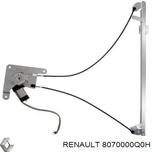 Стеклоподъемник передней правой двери Renault (RVI) 8070000Q0H цена, от 42.13 USD