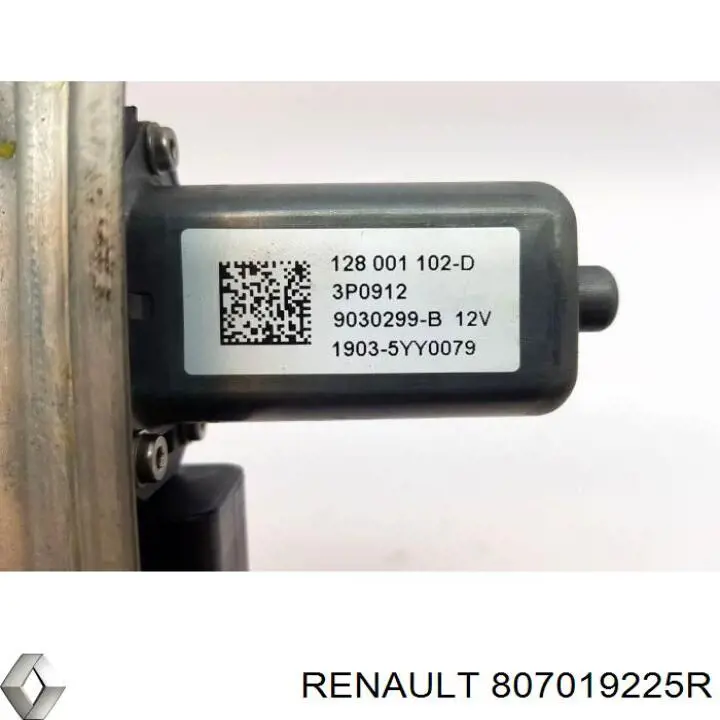807019225R Renault (RVI) Механизм стеклоподъемника передней левой двери