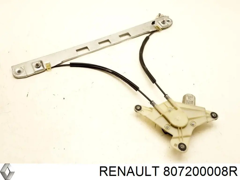 807200008R Renault (RVI) mecanismo de acionamento de vidro da porta dianteira direita