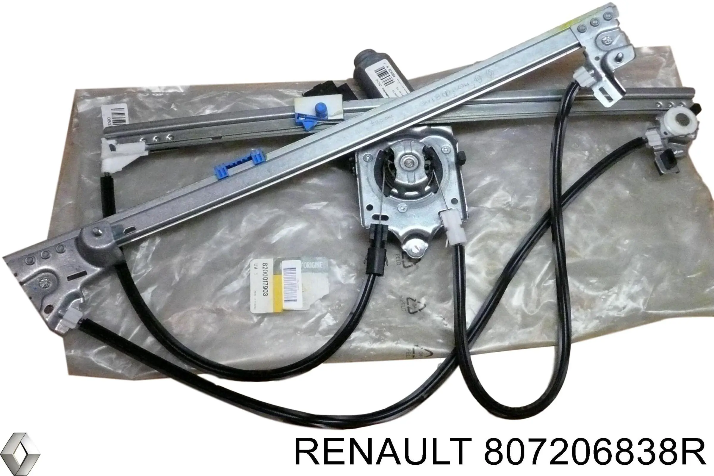 Купить 807206838R Renault (RVI) Стеклоподъемник (механизм перемещения стекла)