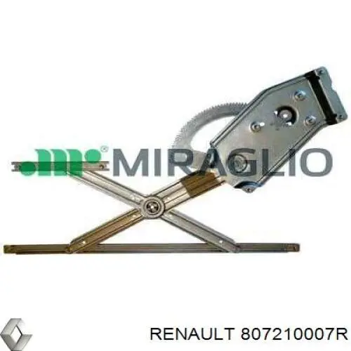 Механизм стеклоподъемника водительской двери Renault (RVI) 807210007R цена, от 56.57 USD