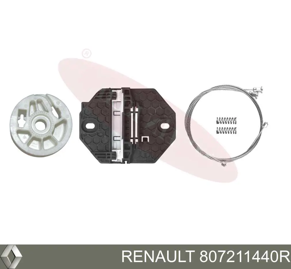 Механизм стеклоподъемника двери передней левой Renault (RVI) 807211440R