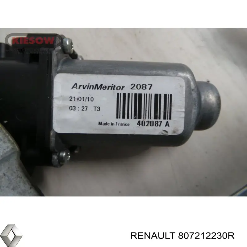 807212230RRENAULT-Стеклоподъемниксэлектродвигателем