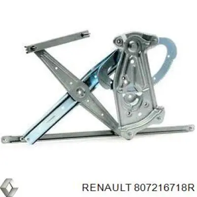 Механизм стеклоподъемника водительской двери Renault (RVI) 807216718R цена, от 68.72 USD
